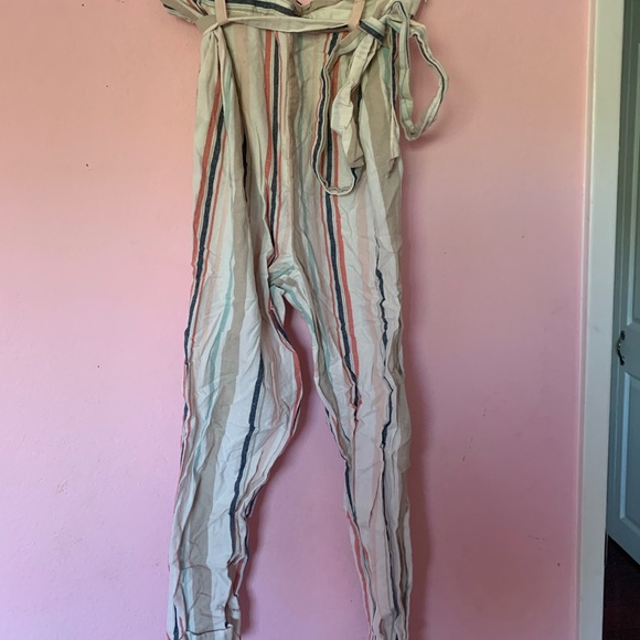 Striped tie pants - Picture 2 of 4